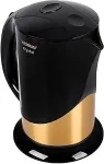 Veekeetja Zelmer ZCK7630 Crystal Gold 1.7-litre 2200W electric kettle, black and gold