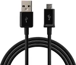 SAMSUNG Datenkabel Micro USB Black, ECB-DU5ABE, 100cm, MTM Blister (ECB-DU5ABE)