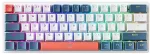 Klaviatuur Machenike K500-B61 keyboard Gaming USB QWERTY Blue, White, Red