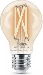 Philips Smart LED Filament A60 Bulb, 2 Pack, E27 Base, 806 lm