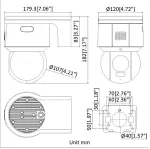 HIKVISION Kamera IP DS-2DE3A400BW-DE F1 T5 PL