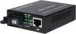 EMITER Emitter EM/1GB-ETH-1XSC-1310 WDM Ethernet converter 10/100/1000 Mbps RJ45/1xSC SM 9/125 (Tx 1310nm / Rx 1550nm) 20km