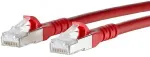 MetzConnect BTR - Patch-Kabel - RJ-45 (M) - RJ-45 (M) - 5 m - abgeschirmt - (CAT 6a) - halogenfrei - rot (1308455066-E)