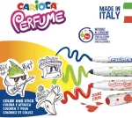 Carioca Viltpliiatsid Perfume Special, l&otilde;hnastatud viltpliiatsid, 30 tk/pakk, v&auml;rvikleebistega