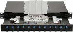 EQUIP LWL-Splei&szlig;kasten 12-Port SC-Duplex OS2 1U komplett sw