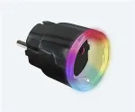 Shelly Plug & Play "Plug S Gen3 Matter" Wi-Fi Smart-Steckdose 12A Messfunktion WLAN Bluetooth schwarz