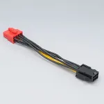Akasa Reduction from 6pin PCIe to 8pin PCIe 2.0 - 10 cm