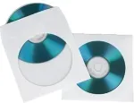 Toorikud Hama 1x50 CD ROM Paper Sleeves white 62671