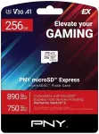 M&auml;lukaart PNY Technologies pny microSD Express 256GB P-SDU256P31880EXP-GE