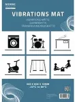 NORDIC QUALI Vibration mat ty 600x600x10mm / 352351