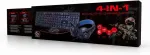 Klaviatuur Gembird KEYBOARD USB GAMING KIT ENG/GHOST GGS-UMGL4-02