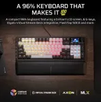 CORSAIR Gaming keyboard Vanguard 96 MLX Plasma Black