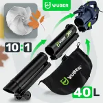 WUBER Electric leaf blower 3000 W with shredder 10:1 W43420