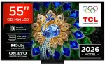 Teler TCL A400 55A400U TV 139.7 cm (55") 4K Ultra HD Smart TV Wi-Fi Black 2500 cd/m&sup2;