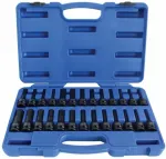No name ASTA TORX IMPACT SOCKETS 1/2" 26 pcs. | Sourcing