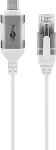 Goobay 74392 USB 3.1 type A to RJ45 7.5 m Hvid