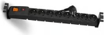 SCHRACK 19" power panel 8x230V, 3m, switch, overheat protection, thermal connector