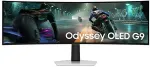Monitor SAMSUNG G91SD computer 124.5 cm (49") 5120 x 1440 pixels Dual QHD OLED Silver