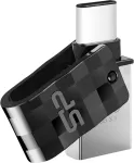 M&auml;lukaart Silicon Power USB-Stick 64GB USB3.2 + Typ C C31 Black