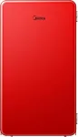K&uuml;lmik MIDEA Refrigerator | MDRD142SLE32 | Energy efficiency class E | Free standing | Larder | Height 83.5 cm | Fridge net capacity 93 L | 41 dB | Red