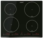 Cata Hob | INSB 6430 BK | Induction | Number of burners/cooking zones 4 | Touch | Timer | Black