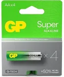 GP BATERIE GP Alkaline battery SUPER AA (LR6) - 4 pcs