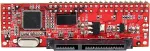 StarTech.com IDE2SAT2, IDE, SATA, 1 x IDE (40 Pin; EIDE/PATA), 1 x SATA (7+15 pin), 1 x SP4 (4 pin), 0.133, Red, FCC, CE