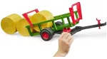 BRUDER Round bale collector