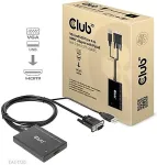 Club 3D Club3D Adapter VGA + USB-A > HDMI 0,6m St/Bu retail