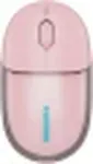Hiir Canyon mouse OnClick 24 BT/ Wireless Transparent/Pink