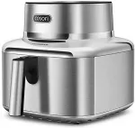 Frit&uuml;&uuml;r Cosori ICONIC Single 6.2 L Stand-alone 1725 W Hot air fryer Stainless steel