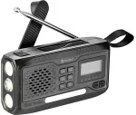 Noname Raadio Sandberg Survivor All-in-1 DAB Radio 4500 mAh, multifunctional outdoor radio, black