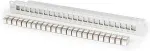 Digitus modular patch panel, 24-port, equipped with 24x DN-93615 (gray, 1 U, rack mount, shielded)
