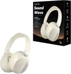 Logilink BT 6.0 Headset with ANC, cream /silver
