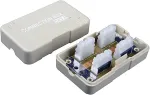 Solarix Junction box CAT6 UTP 8p8c LSA+/Krone