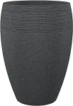 Scheurich Lineo High 283 Outdoor Pot planter Freestanding Plastic Black