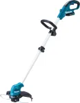 MAKITA cordless lawn trimmer UR100DSME, 10.8 / 12V(blue, 2x Li-ion battery 4,0Ah)