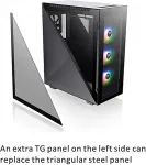 Korpus Thermaltake Tower Divider 500 TG ARGB Black