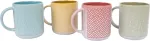 Home4you Kruus NOEL 450ml, mix v&auml;rvid, keraamika