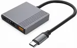 GEMBIRD I/O ADAPTER USB-C TO HDMI/USB3/3IN1 A-CM-COMBO3-05