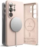 RINGKE Galaxy S26 Ultra &uuml;mbris silikoonist magnetiline Pink Sand