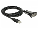DeLOCK Adapter USB 2.0 Typ-A zu 1 x Seriell RS-232 DB9 3 m