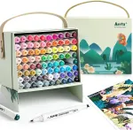 NONAME Double-sided Marker Pens ARRTX Alp, 80 Colours