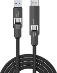 4Smarts USB4 HDMI KABEL COMBOCORD 240W 1.5M SCHWARZ
