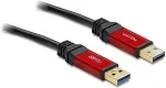 DeLOCK USB 5 Gbps Kabel Typ-A Stecker zu Typ-A Stecker 5 m Metall