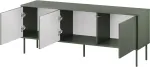 Cama MEBLE Cama RTV 3D TRESSE cabinet 150x40x55 matte green