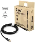 Club3D Kabel USB Typ C <-> MiniDP 2.1 2m 8K30Hz St/St retail