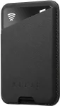 Mujjo Kaarditasku Apple MagSafe magnetkinnitusega, must, naturaalsest nahast,