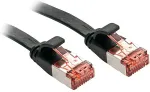 LINDY Patchkabel Cat6 U/FTP Flachband schwarz 5.00m