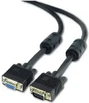 GEMBIRD Extension Cord 15F/15M VGA dual-shielded + ferrite 1.8M black